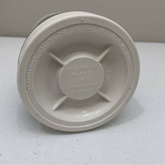 Thermos Hot/Cold Food Jar Green Insulated 16oz Plastic Travel Thermos - Picture 7 of 7